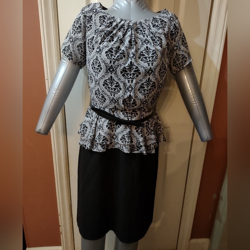 Shelby & Palmer woman size 6 one piece professional work apparel dress